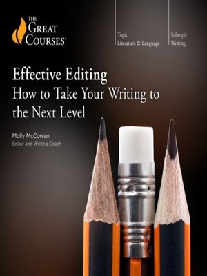 cover image of Effective Editing